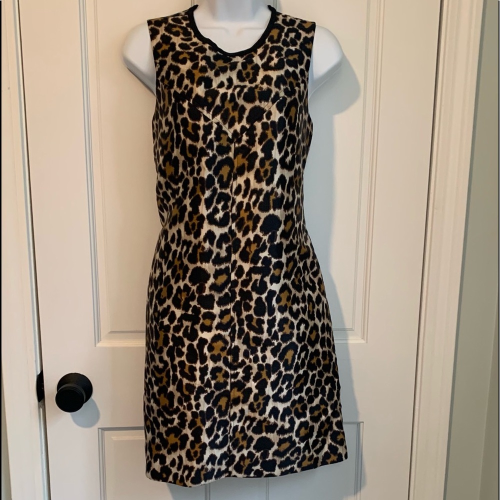 Fun JCrew leopard print dress